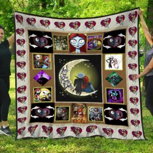 Jackskellington Vs Sally Quilt -Bt02_0508  Quilt